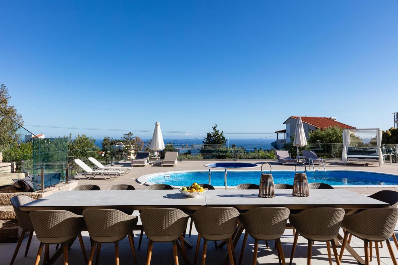 Tria Monastiria Villa Natura - With Private Heated Pool מראה חיצוני תמונה